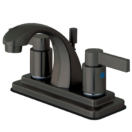 Kingston Brass 4" Centerset Bathroom Faucet, Oil Rubbed Bronze KB4645NDL